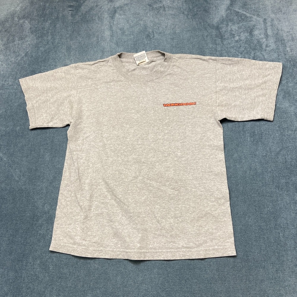 Vintage Mongoose T-Shirt Men's XL Gray Skate Bmx Retro 2000 Graphic Streetwear